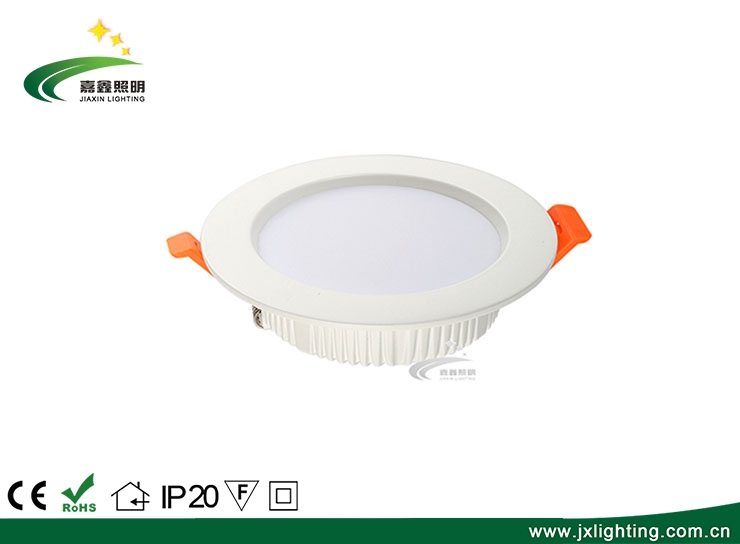 高品質(zhì)嵌入式9W SMD面板輕圓形超薄LED筒燈